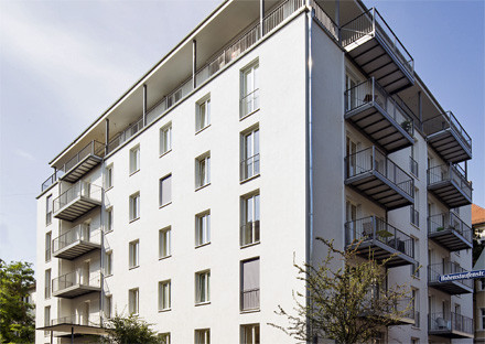 Mehrfamilienhaus München, SchwabingApartment building Munich, Schwabing