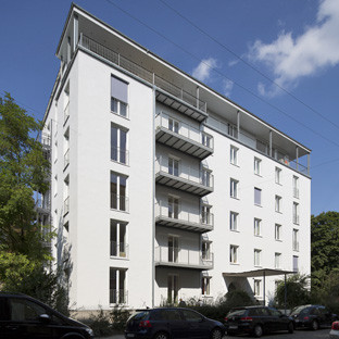 Mehrfamilienhaus München, SchwabingApartment building Munich, Schwabing